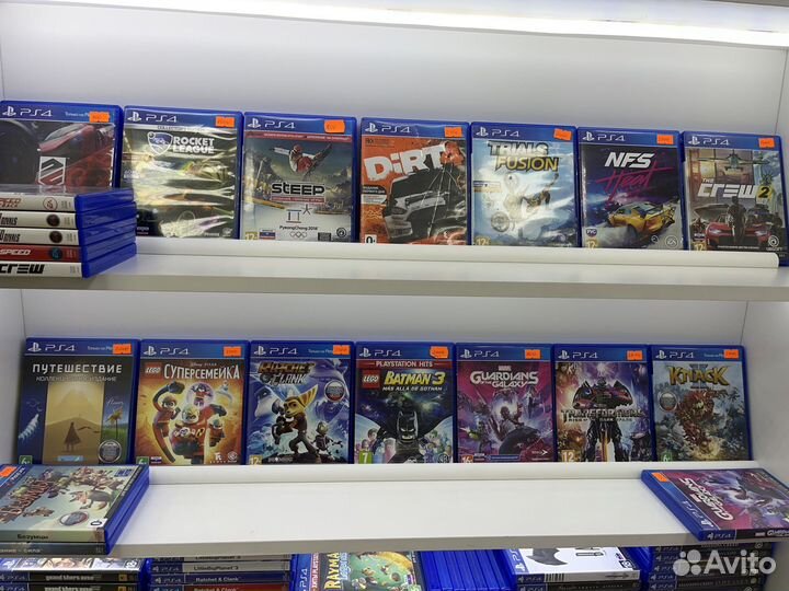 Огромный список дисков PS4 продажа/обмен.Магазин