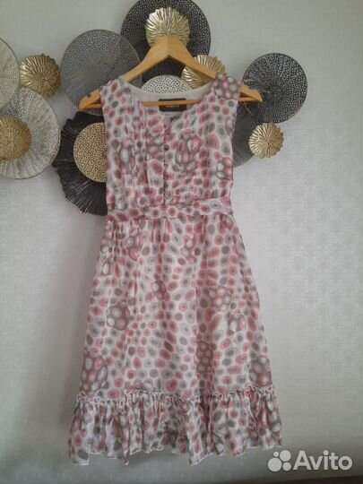 Amanita платье шелк 100%