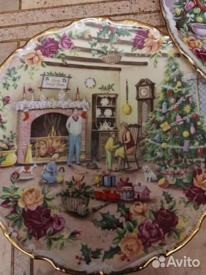 Royal Albert тарелки Рождество