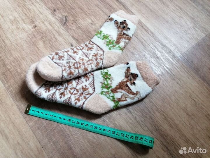 Носки женские шерстяные