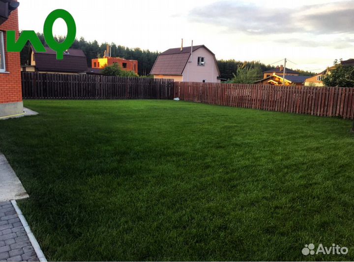 Рулонный газон с доставкой и укладкой