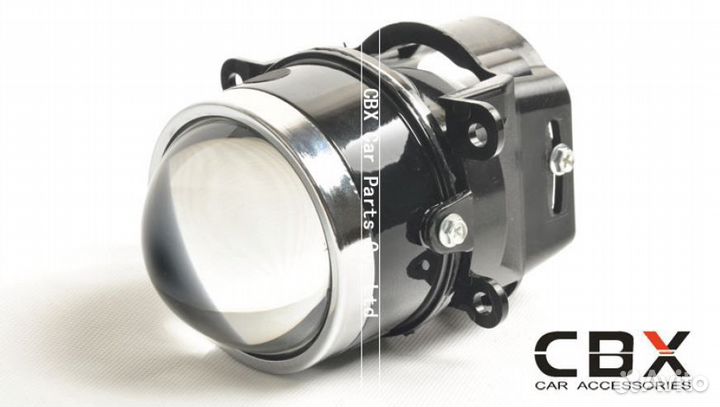 Линзованные биксеноновые туманки в штатное место