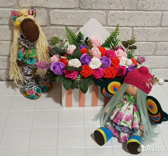 Кукла мягкая игрушка ручной работы