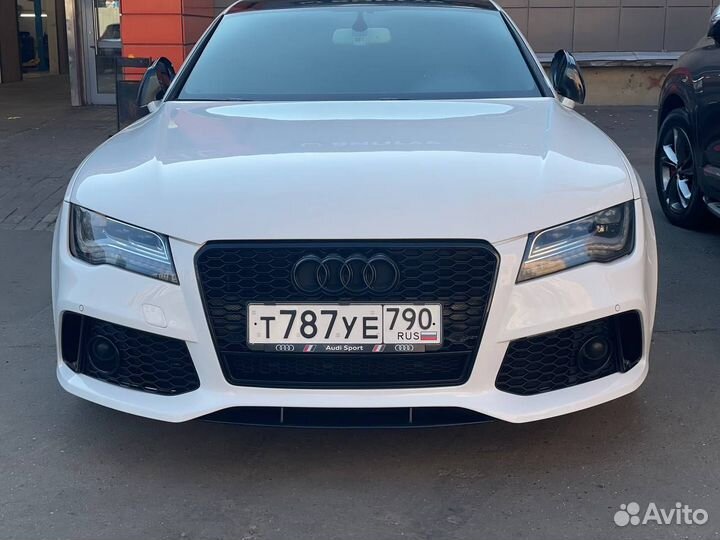 Audi A7 4G rs передний бампер дорест