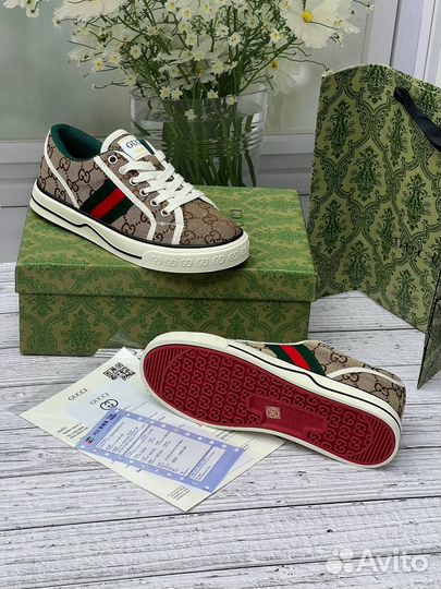 Кеды женские gucci