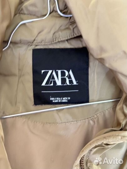 Пуховик женский zara