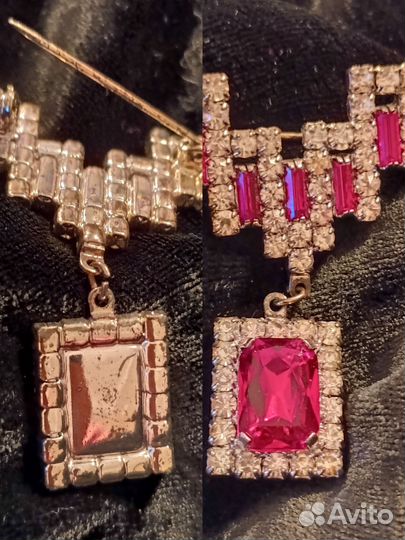 Брошь-орден, бижутерия, ЧССР