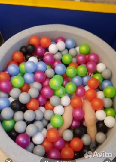 Сухой бассейн с шариками бу