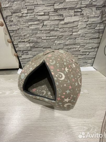 Лежанка домик для собаки