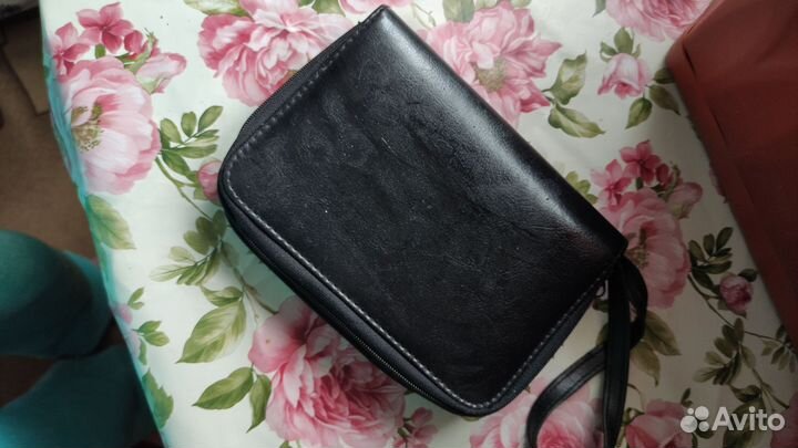 Барсетка мужская, кошелек ежедневник на кольцах