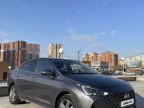 Hyundai Solaris 1.6 AT, 2021, 75 350 км, с пробегом, цена 1 950 000 руб.