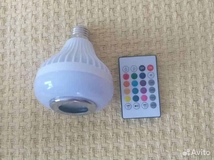 Музыкальная диско-лампа