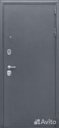 Дверь входная металлическая Спартак с зеркалом