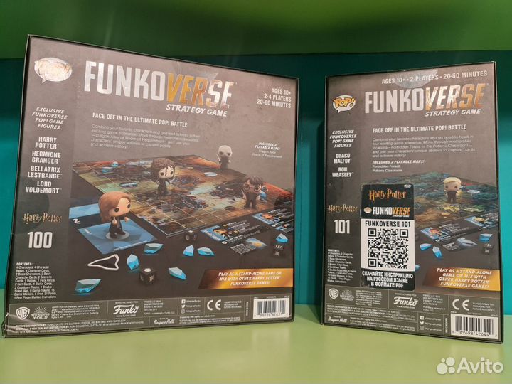 Новая игра настольная Funkoverse: Harry Potter