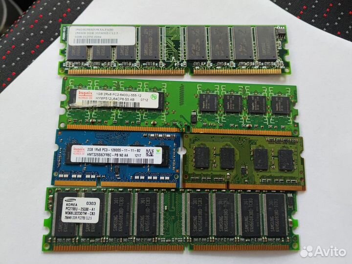 Оперативная память ddr,ddr2,ddr3,ddr4