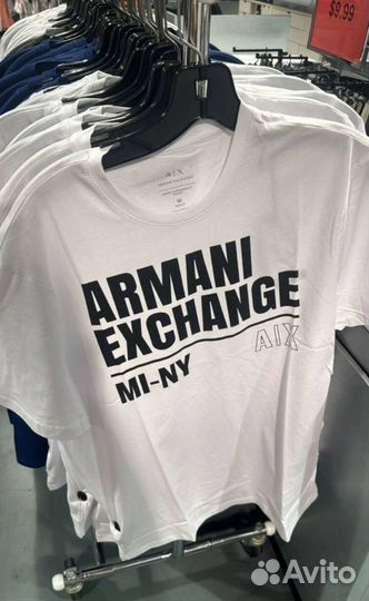 Armani exchange футболка мужская L оригинал