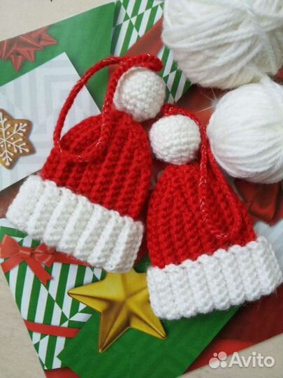 Новогодние украшения ручной работы