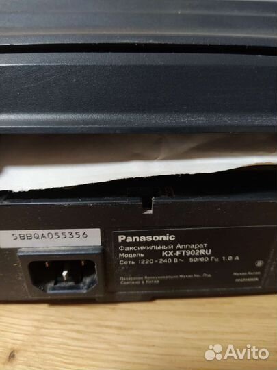 Телефон - факс Panasonic KX-FT 902 RU