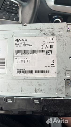 Штатная магнитола на hyundai solaris 2017