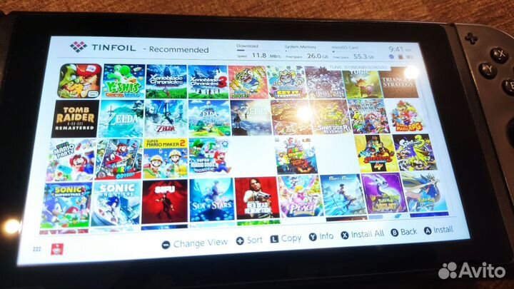 Nintendo switch rev2 прошитый