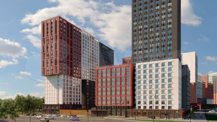 2-к. квартира, 50,3 м², 9/13 эт.