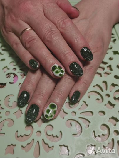 Гель лак. Маникюр+педикюр