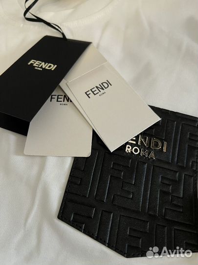 Fendi футболка (летняя коллекция)