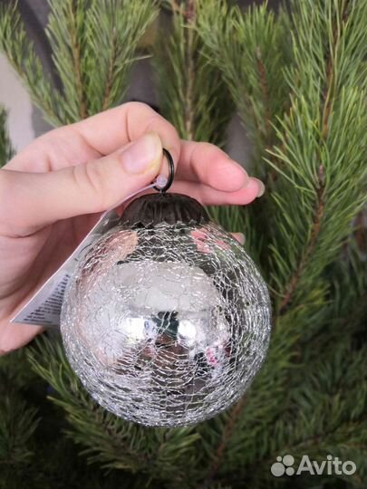 Шар новогодний винтаж ретро