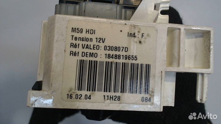 Переключатель отопителя Citroen Berlingo, 2004