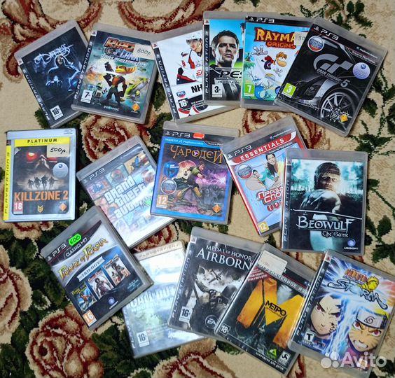 Sony playstation 3 slim с играми