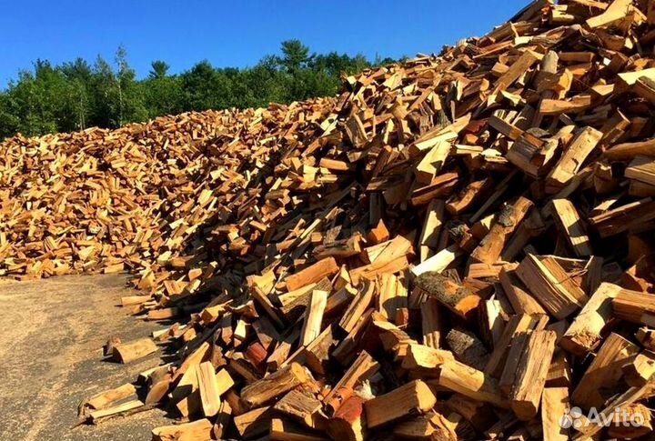 Дрова в сетках