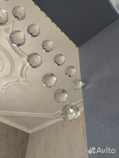 Хрустальные шарики, шары, подвески