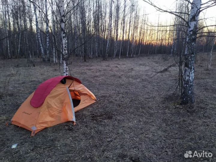 Палатка одноместная, туристическая двухслойная