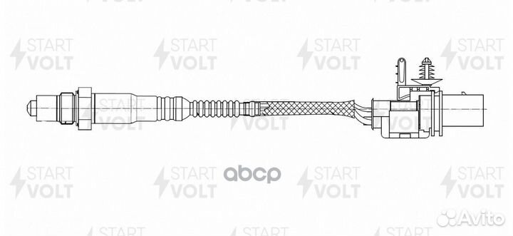 Датчик кисл. для а/м BMW 5 E60 (03) /3 E90 (05