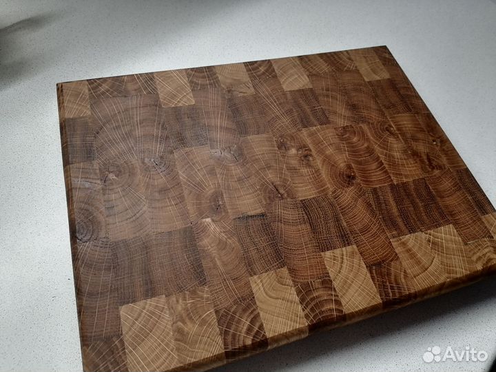 Доска кухонная торцевая дуб