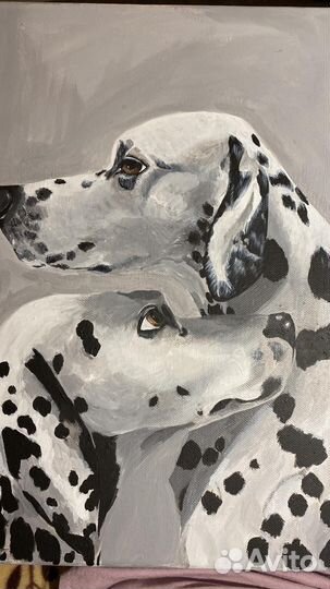 Картина Долматинец