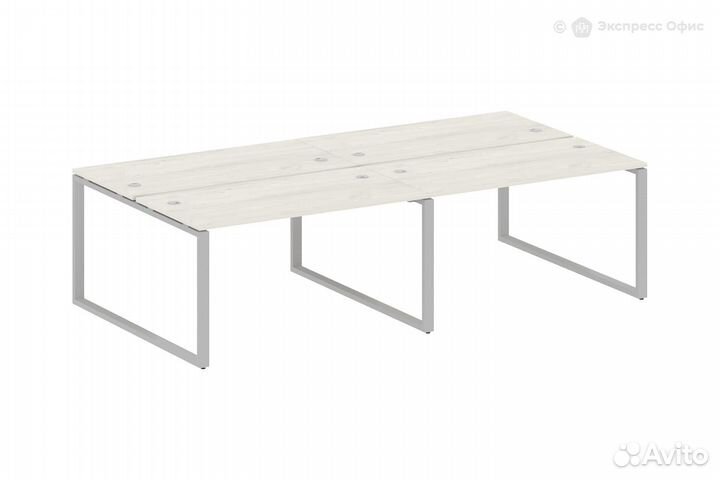 Стол-бенч двойной Metal system style бо.см-4.3