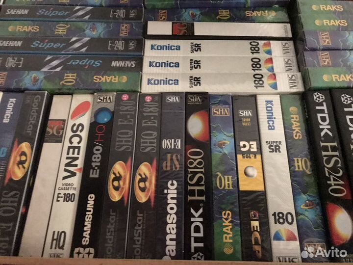 Видео касеты с фильмами