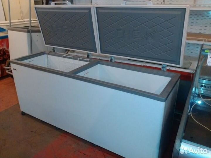 Морозильный ларь млк 800 серый