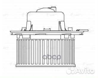 Мотор печки Skoda Octavia A5 (04) /VW Golf V (0