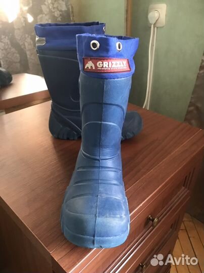 Детские резиновые сапоги