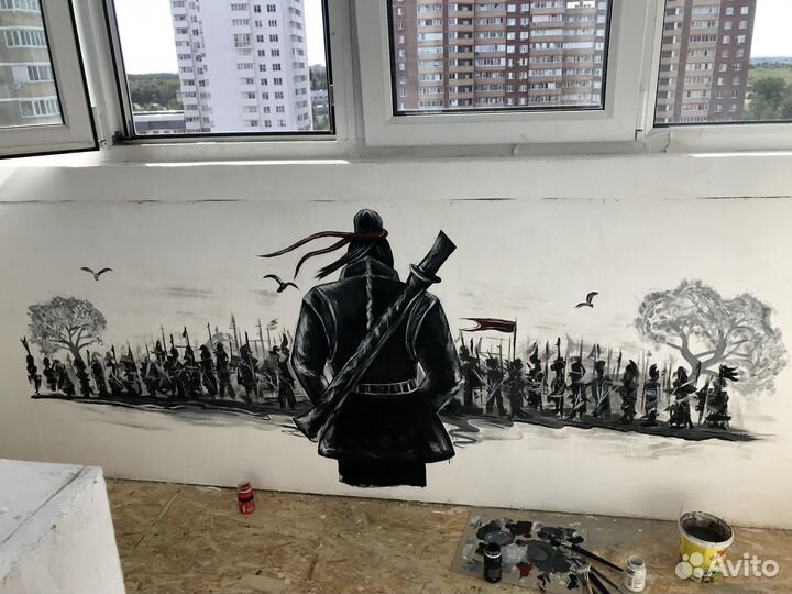 Роспись стен