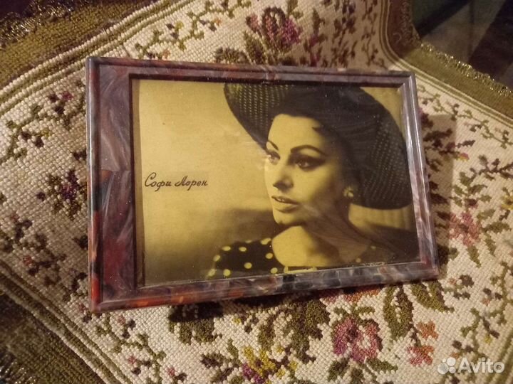 Фото в рамке винтаж СССР