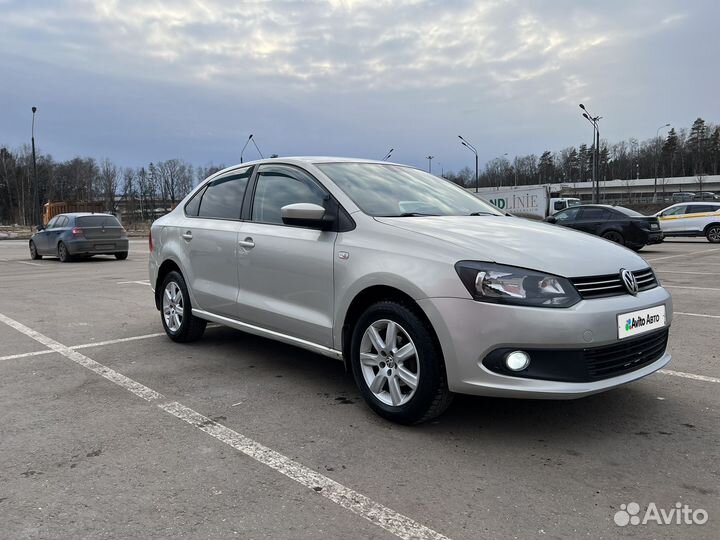 Volkswagen Polo 1.6 AT, 2011, 153 000 км