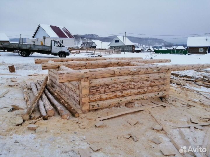 Баня из сруба