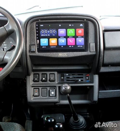 Панель приборов comfort (9 дюймов) LADA 4х4 Нива