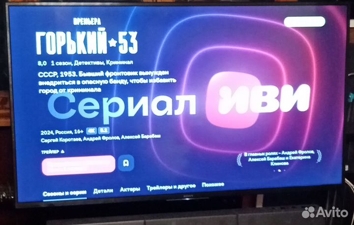 Телевизор SMART TV Sony KD-49XF7596