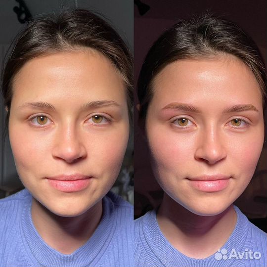 Окрашивание бровей