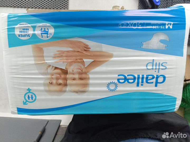 Памперсы для взрослых размер m по 30 штук