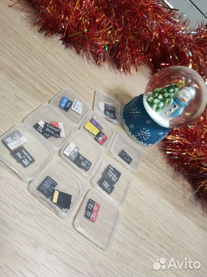 Карты памяти MicroSD 32,64GB